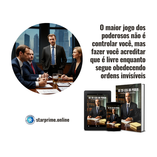 As 25 Leis do Poder e a Ilusão da Escolha
