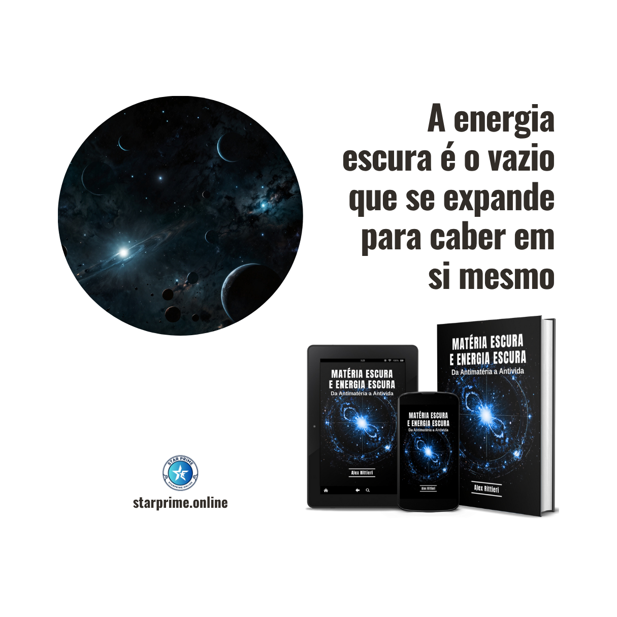 Matéria Escura e Energia Escura: da Antimatéria a Antivida